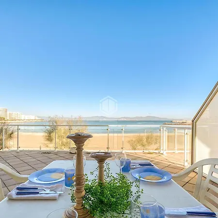 Apto. Vista Mar - Wifi, Piscina, Parking, 1ª Linea De La Playa. - Es-89-130 Apartment