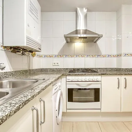 Apto. Vista Mar - Wifi, Piscina, Parking, 1ª Linea De La Playa. - Es-89-130 アパート *